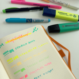 Sample kit Neon highlightere i gruppen Penner / Merking og kontor / Markeringstusj hos Pen Store (sample04_set)